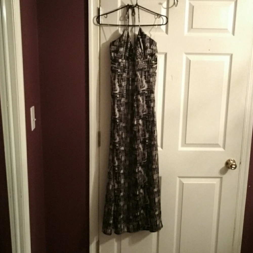 Romeo and Juliet couture Halter maxie dress